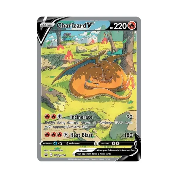 Charizard V - Sword & Shield Promo Cards