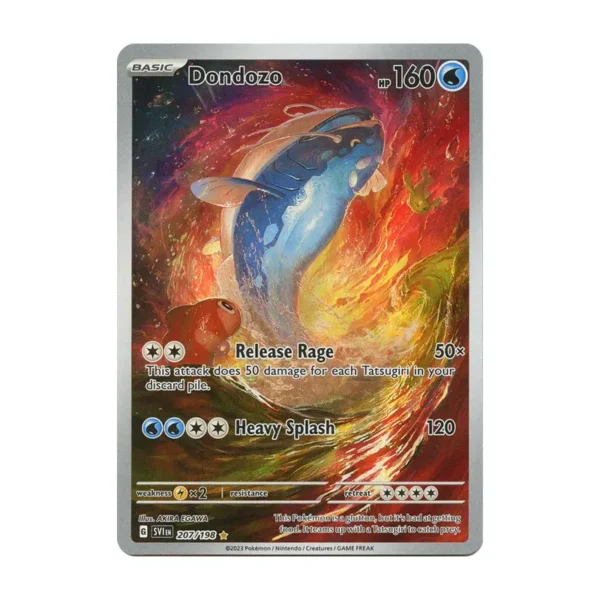 dondozo (1) Dondozo - 207/198 - Scarlet & Violet Base