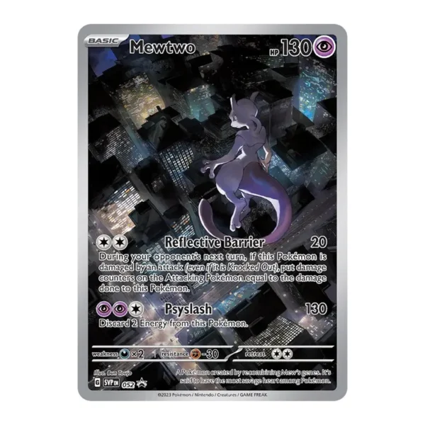 mewtwo-promo-52 Mewtwo - 052 - Scarlet & Violet Promo Cards