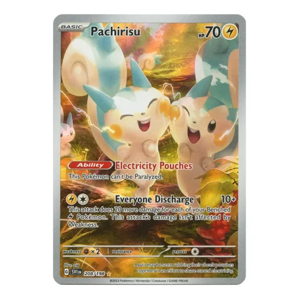 pachirisu-ir-svi Pachirisu - 208/198 - Scarlet & Violet Base Set
