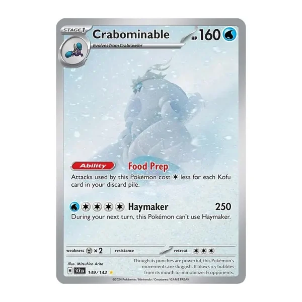 CRABOMINABLE-IR-SCR Crabominable - 149/142 - Stellar Crown