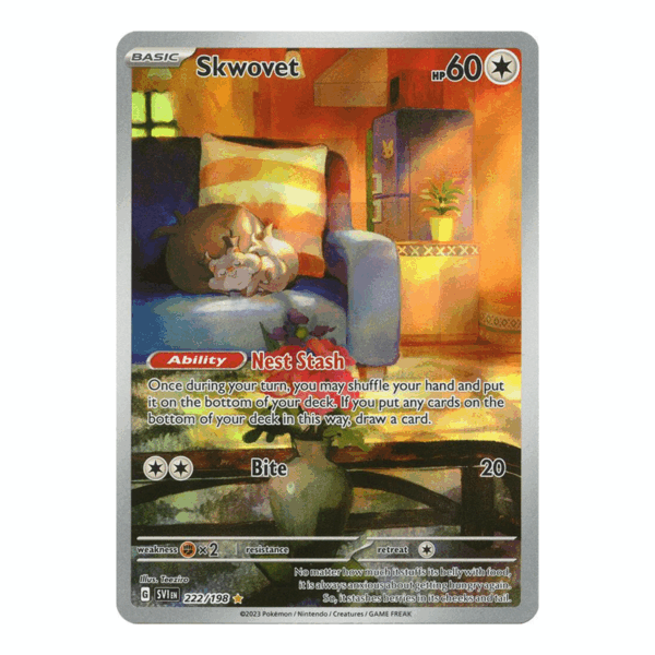 Skwovet - 222/198 - SV01: Scarlet & Violet Base