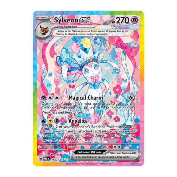 Sylveon ex - 156/131 - SV: Prismatic Evolutions