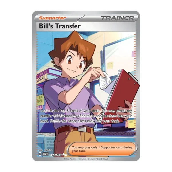 bill-trasfer-ur Bill's Transfer - 194/165 - Scarlet & Violet 151