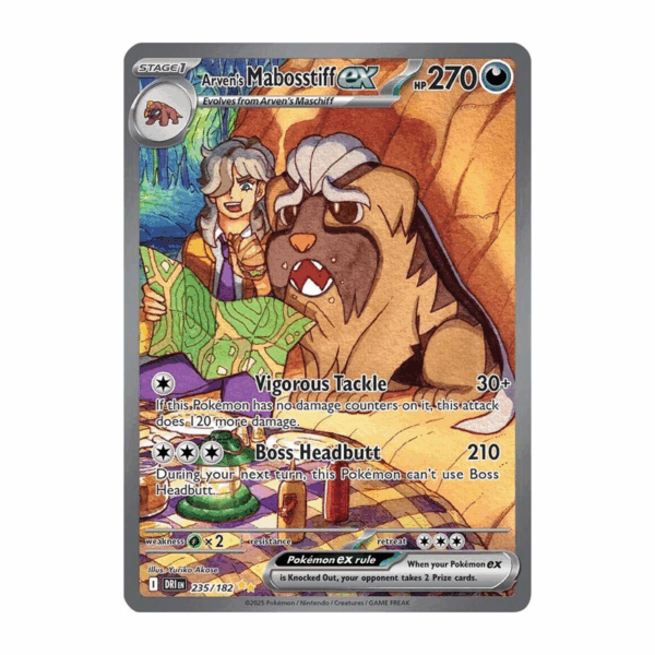 Arven's Mabosstiff ex - 235/182 - SV10: Destined Rivals
