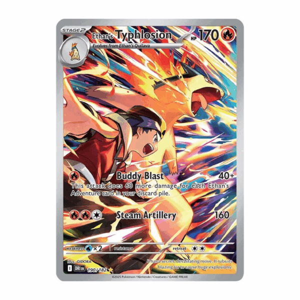 Ethan's Typhlosion - 190/182 - SV10: Destined Rivals