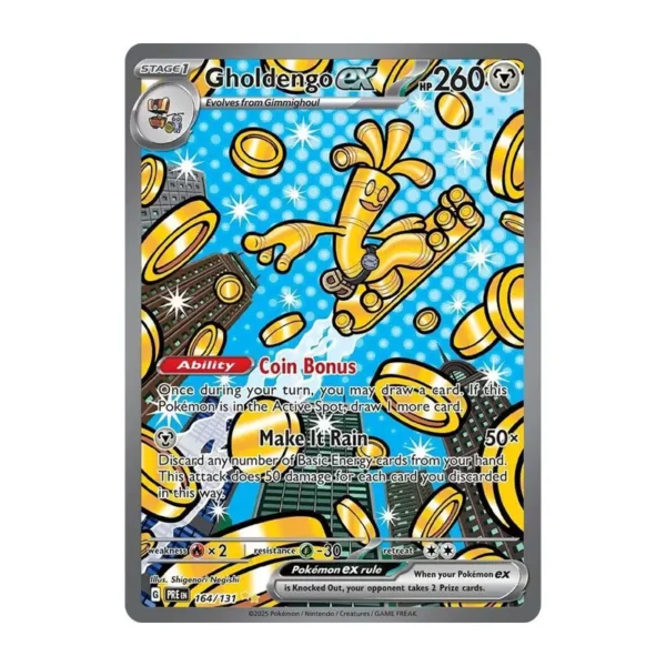 GHOLDENGO-EX-PRE Gholdengo ex - Prismatic Evolutions