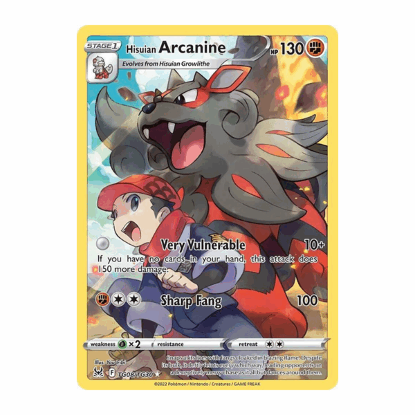 Hisuian Arcanine - SWSH11: Lost Origin Trainer Gallery
