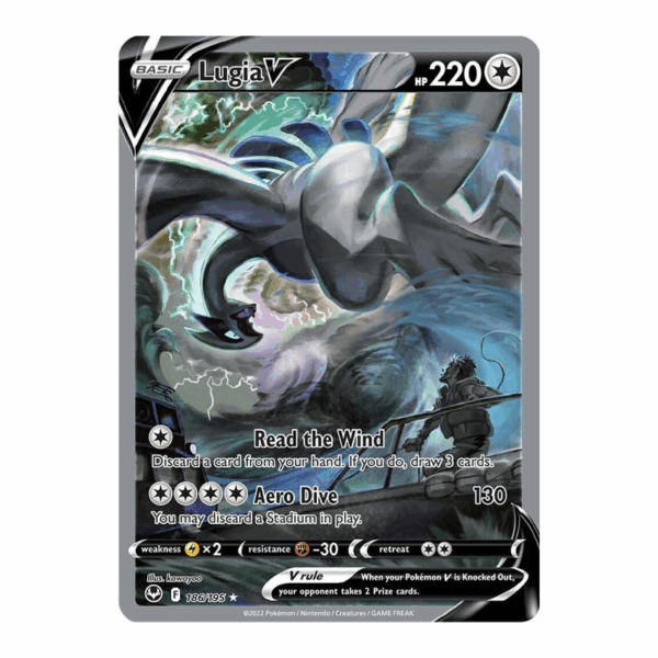 Lugia V (Alternate Full Art) - Silver Tempest