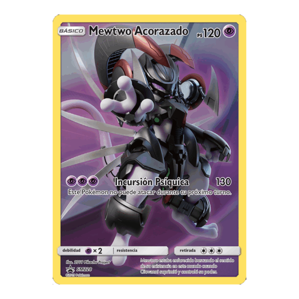 Mewtwo Acorazado - SM228 - SM Promos (Español)