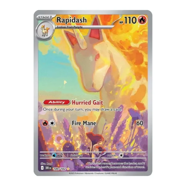 Rapidash - 189/182 - Destined Rivals