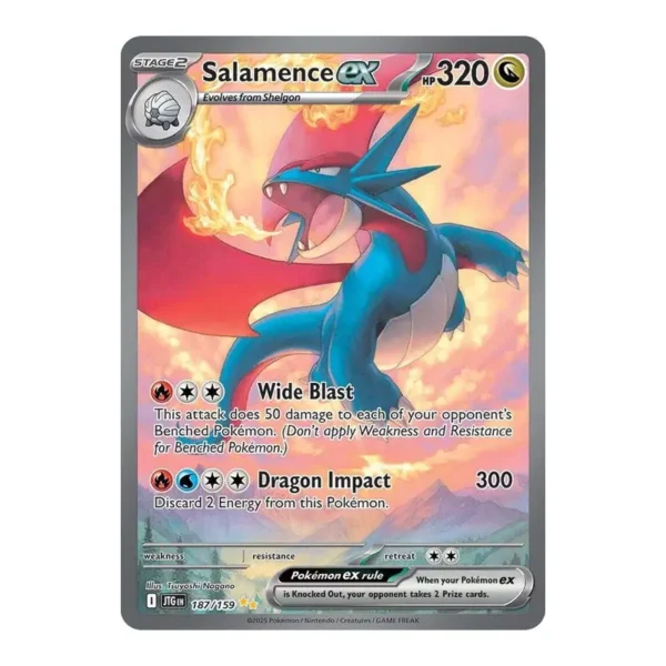 Salamence ex - 187/159 - Journey Together