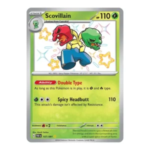 SCOVILLLAIN-SHINY Scovillain - SV: Paldean Fates