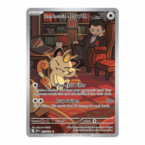 Team Rocket's Meowth - 203/182 - SV10: Destined Rivals
