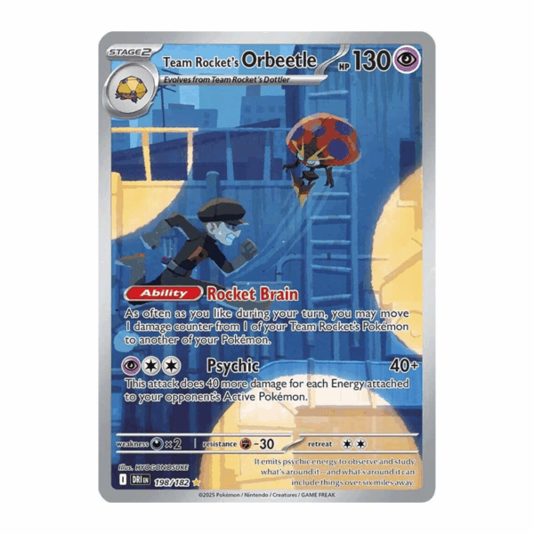 Team Rocket's Orbeetle - 198/182 - SV10: Destined Rivals