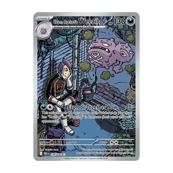 Team Rocket's Weezing - 199/182 - Destined Rivals