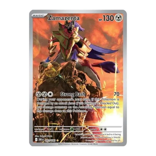 Zamazenta-IR Zamazenta - 201/182 - SV10: Destined Rivals