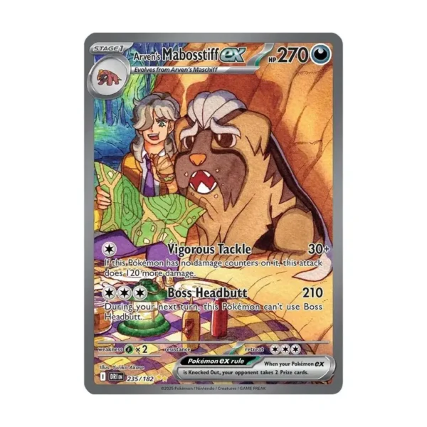 arven-maboss (1) Arven's Mabosstiff ex - 235/182 - Destined Rivals
