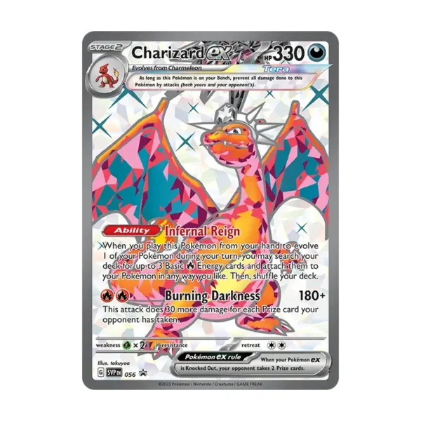 charizard-ex-056-promo Charizard ex - 056 - SV: Scarlet & Violet Promo Cards