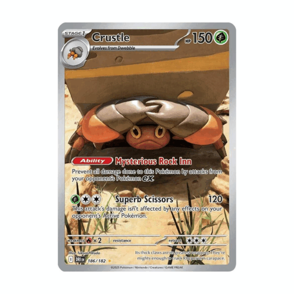 Crustle - 186/182 - SV10: Destined Rivals
