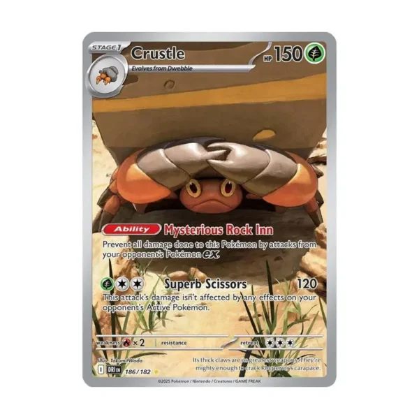 crustle-ir Crustle - 186/182 - Destined Rivals