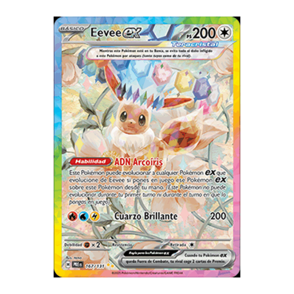 Eevee ex - 167/131 - SV: Prismatic Evolutions (Español)