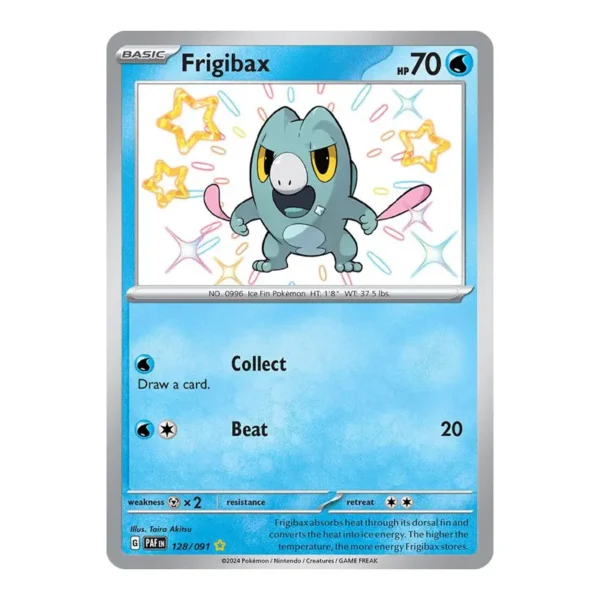 frigibax-shiny Frigibax - 128/091 - Paldean Fates