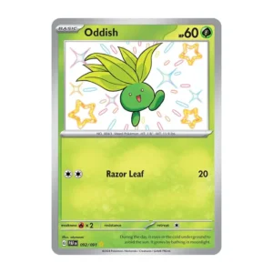 oddish-shiny Oddish - Paldean Fates