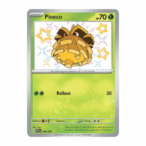 Pineco - 099/091 - SV: Paldean Fates
