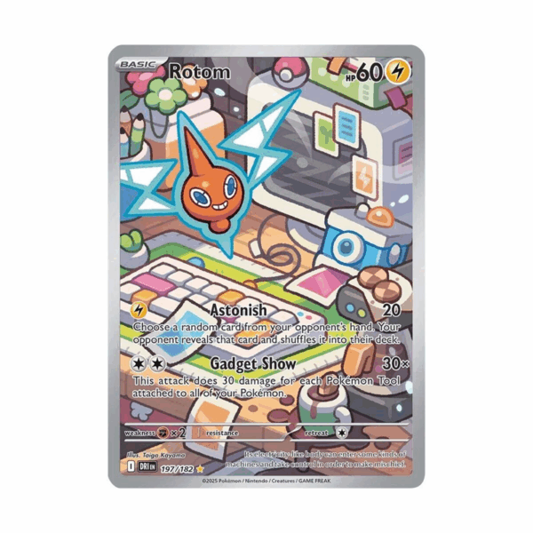 Rotom - 197/182 - SV10: Destined Rivals