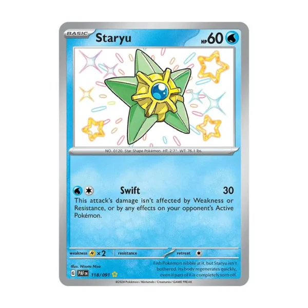 staryu-shiny Staryu - Paldean Fates
