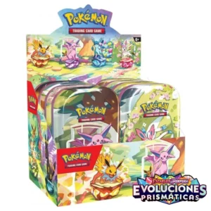 tin-prismatic Evoluciones Prismaticas Mini Tin (Display Español)