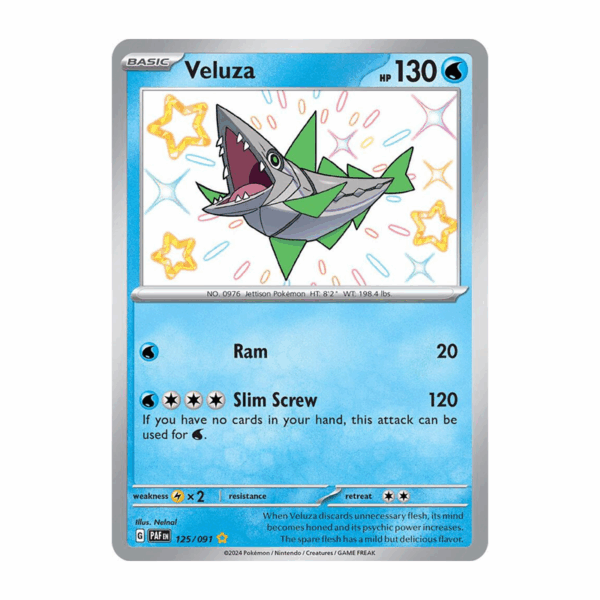 Veluza - 125/091 - SV: Paldean Fates