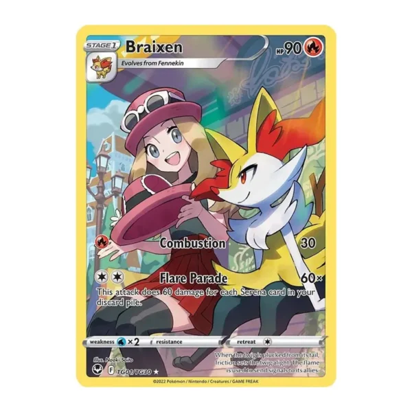 Braixen - Silver Tempest Trainer Gallery