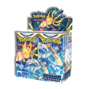 Tempestar-plateada-box Tempestad Plateada Booster Box (Español)