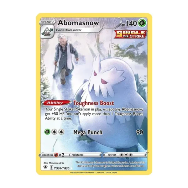 abomasnow (1) Abomasnow - Astral Radiance Trainer Gallery