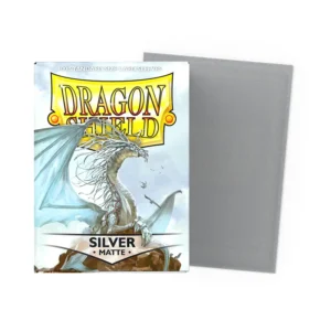 silver1 Silver - Matte Sleeves - Standard Size