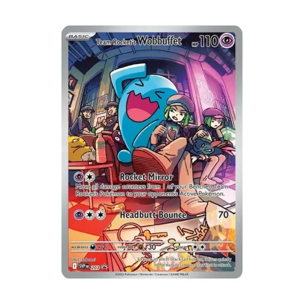 Team Rocket's Wobbuffet - Scarlet & Violet Promo Cards