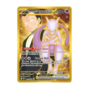 MEWTWO-EX-DORADO Team Rocket's Mewtwo ex - 240/182 - Destined Rivals