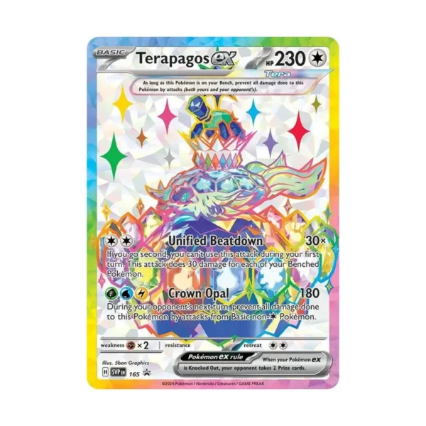 Terapagos ex - 165 - Scarlet & Violet Promo Cards