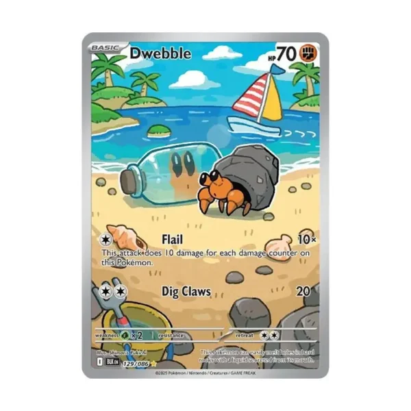 dwebble-blk Dwebble - 129/086 - Black Bolt