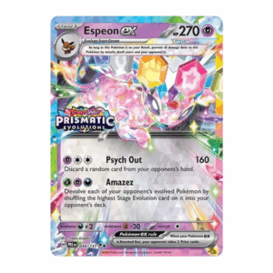 Espeon ex - 034/131 (Prismatic Evolutions Stamp)