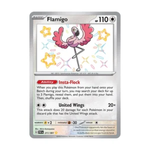 Flamigo - Paldean Fates