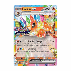 Flareon ex - 014/131 (Prismatic Evolutions Stamp)
