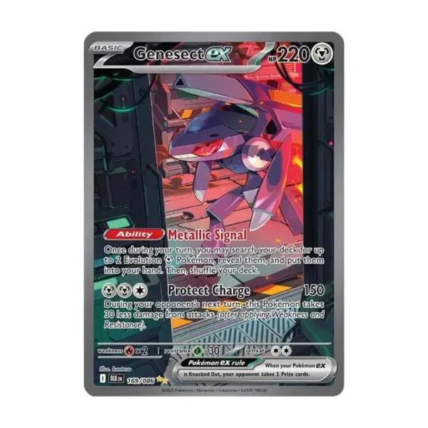 genesect-ex-blk Genesect ex - 169/086 - Black Bolt