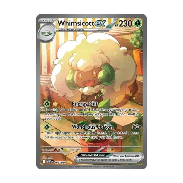 whimsicott-ex-sir Whimsicott ex - 165/086 - White Flare
