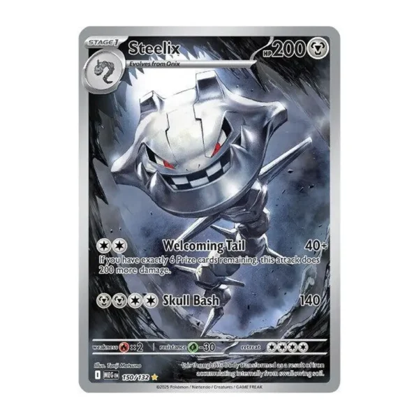 steelix-mega Steelix - 150/132 - Mega Evolution