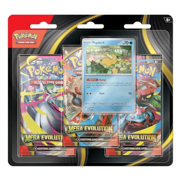 3pack-psyduck Three Booster Blister - Psyduck