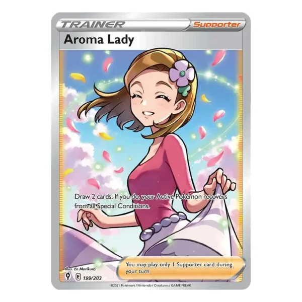 AROMA-LADY-SS Aroma Lady (Full Art) - Evolving Skies
