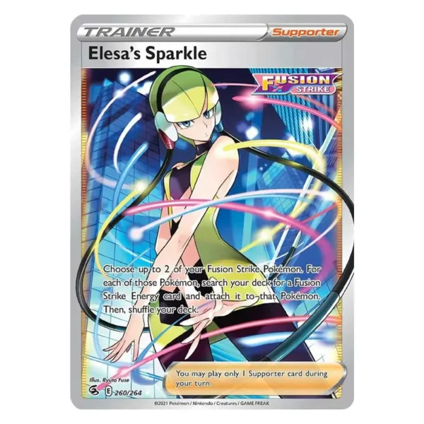 Elesa's Sparkle (Full Art) - Fusion Strike